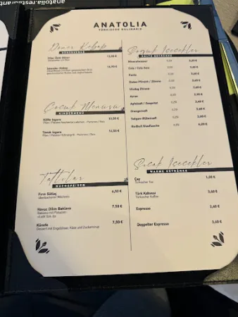 Bild von ANATOLIA Restaurant