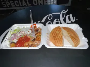 o'k Poulet Gemüsedöner