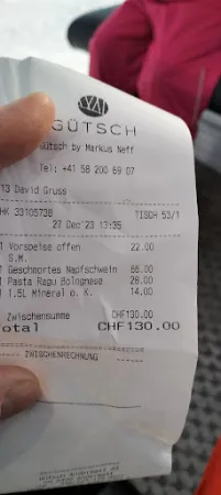 Bild von Gourmetrestaurant Gütsch by Markus Neff
