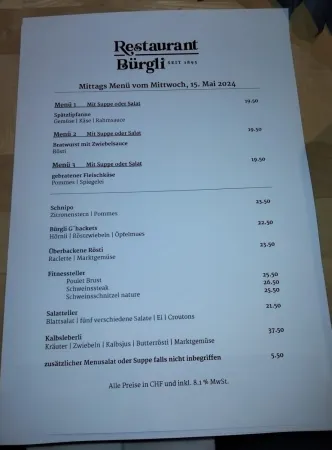 Bild von Restaurant Bürgli