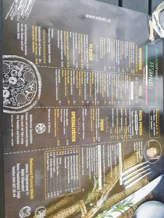 Bild von Restaurant Pizzeria Wändli