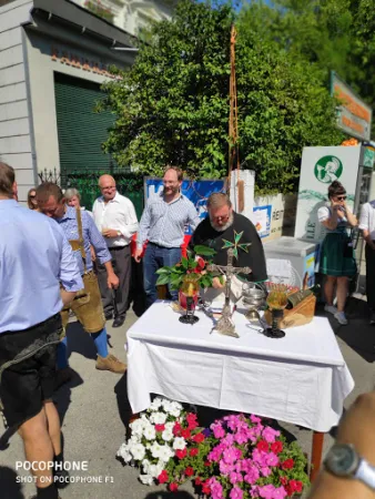 Bild von Schiefer Giebel