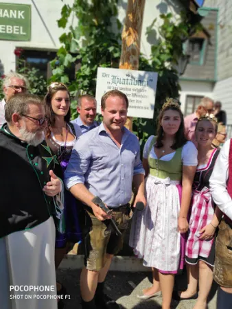 Bild von Schiefer Giebel