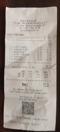Bild von Gasthaus zum Buchenbeisl