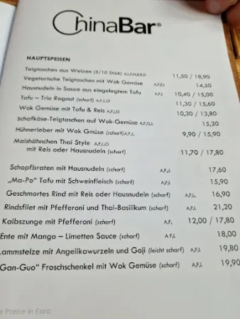 Bild von Chinabar