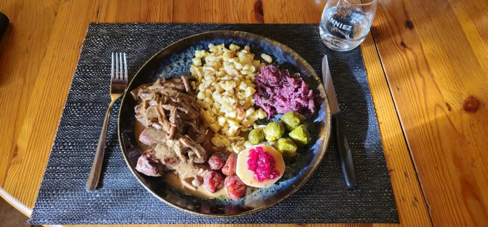 Bild von Gratin d&#39;pâtes