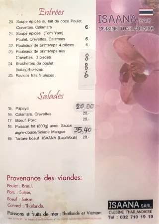 Bild von ISAANA Cuisine Thaïlandaise