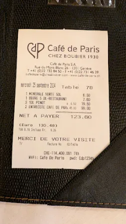 Bild von Café de Paris - Chez Boubier