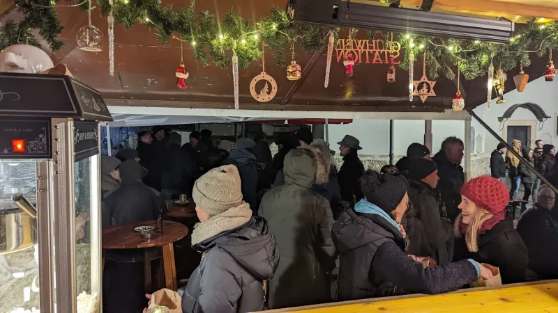 Bild von Glühweinstand Allerheiligen