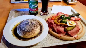 Filzwieser's Berggasthaus Friedrichhütte Küche bis 18:00 Uhr