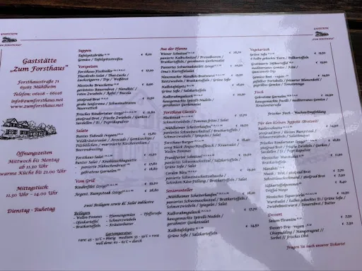 Bild von Gaststätte „Zum Forsthaus“