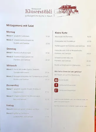 Bild von Restaurant Kluserstübli