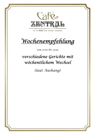 Bild von Café Zentral