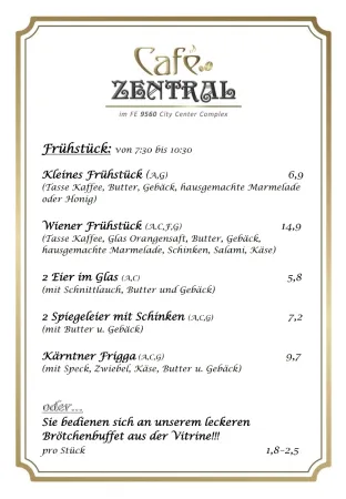 Bild von Café Zentral