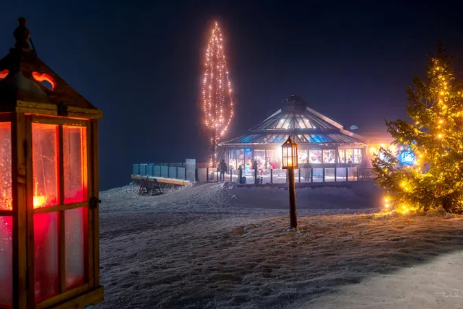 Bild von Panoramarestaurant oben