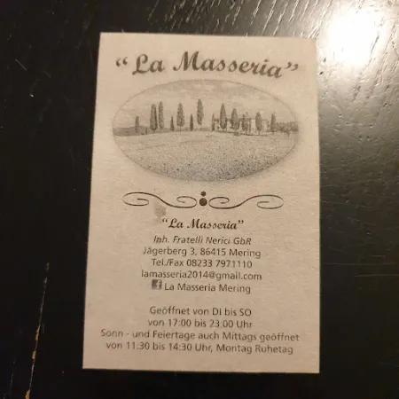 Bild von Restaurant La Masseria