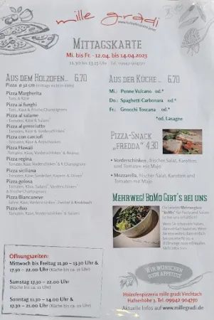 Bild von Mille Gradi Holzofenpizzeria