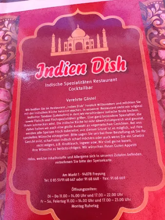 Bild von Indien Dish