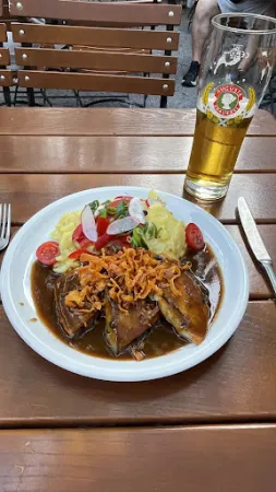 Bild von Biergarten in der Fuggerei